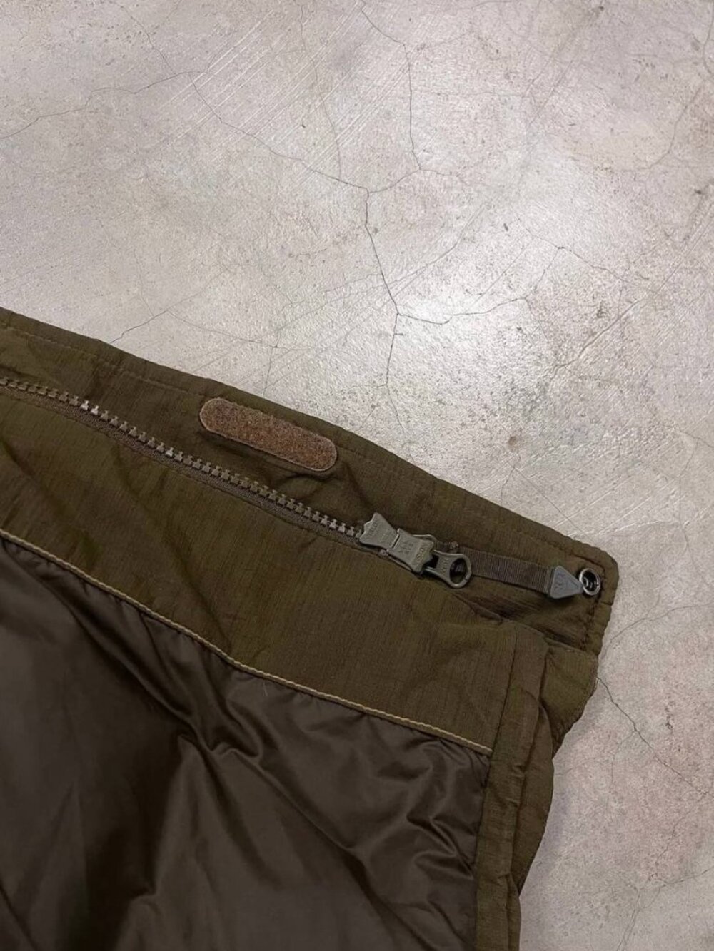 K2 Olive Green Hooded Puffer Coat - Picture 10 of 12